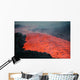 Lava Flow during Eruption Wall Decal Design 2
