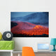 Boulder Rolling Lava Flow Wall Decal