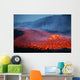 Boulder Rolling Lava Flow Wall Decal