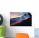Lava Flowing from Base Wall Decal Design 1
