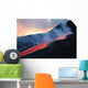 Lava Flowing from Base Wall Decal Design 1