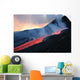 Lava Flowing from Base Wall Decal Design 1