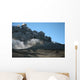 Ash Clouds Erupting from Wall Decal