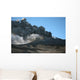 Ash Clouds Erupting from Wall Decal