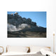 Ash Clouds Erupting from Wall Decal