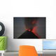 Nighttime Lava Eruption Fuego Wall Decal