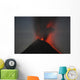 Nighttime Lava Eruption Fuego Wall Decal
