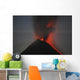 Nighttime Lava Eruption Fuego Wall Decal