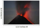 Nighttime Lava Eruption Fuego Wall Decal
