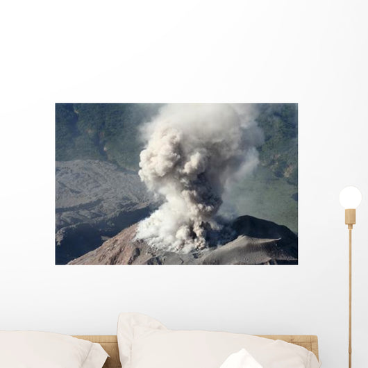 Eruption Ash Cloud from Wall Decal Design 5