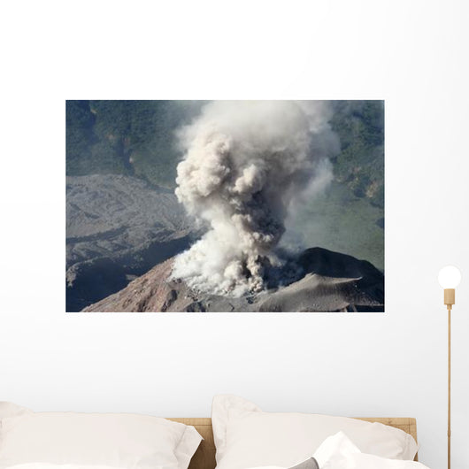Eruption Ash Cloud from Wall Decal Design 5