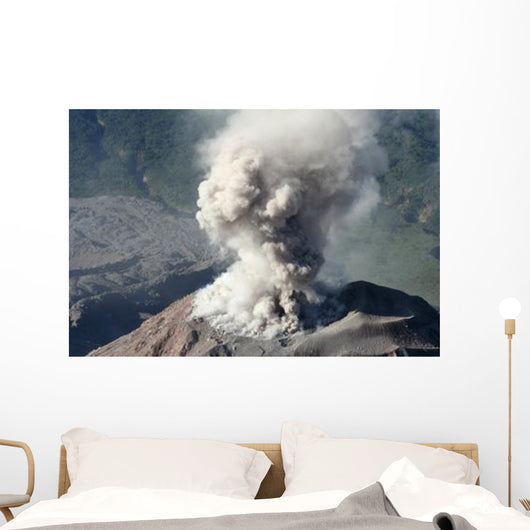 Eruption Ash Cloud from Wall Decal Design 5