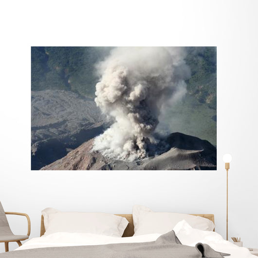 Eruption Ash Cloud from Wall Decal Design 5