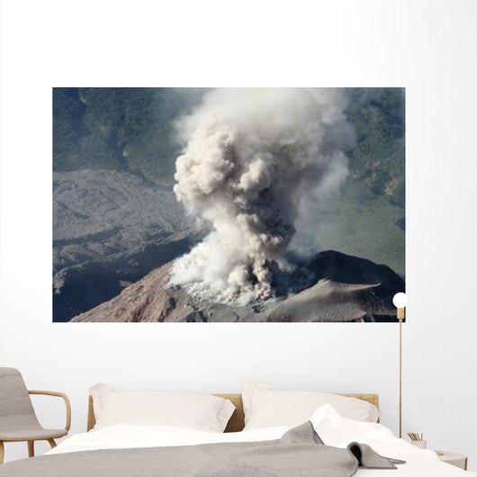 Eruption Ash Cloud from Wall Decal Design 5