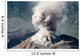 Eruption Ash Cloud from Wall Decal Design 5