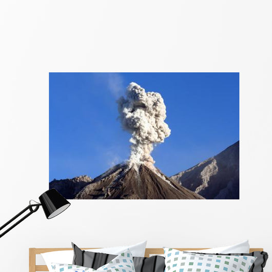 Eruption Ash Cloud from Wall Decal Design 3