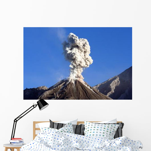 Eruption Ash Cloud from Wall Decal Design 3