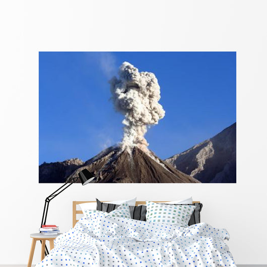 Eruption Ash Cloud from Wall Decal Design 3