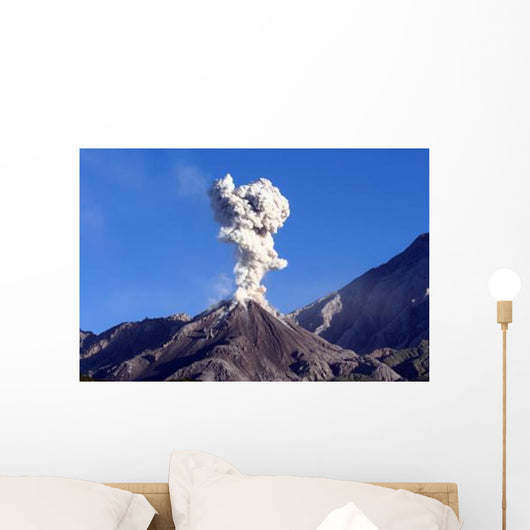 Eruption Ash Cloud from Wall Decal Design 2