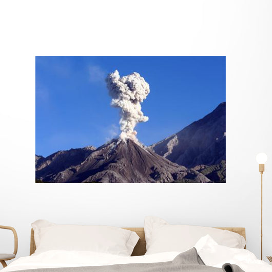 Eruption Ash Cloud from Wall Decal Design 2
