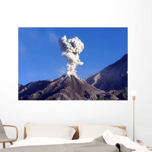 Eruption Ash Cloud from Wall Decal Design 2