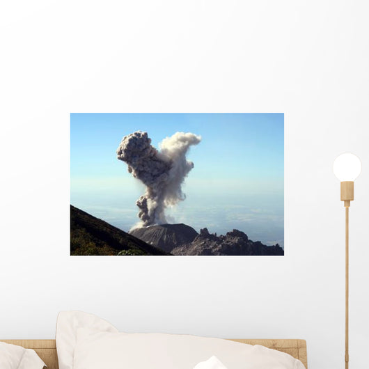 Eruption Ash Cloud from Wall Decal Design 1