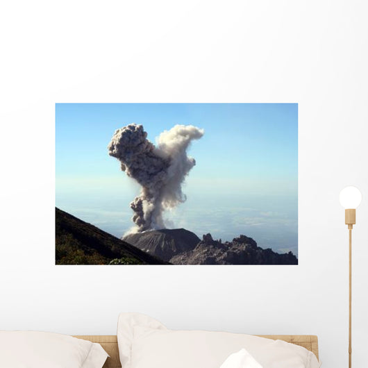 Eruption Ash Cloud from Wall Decal Design 1