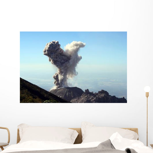 Eruption Ash Cloud from Wall Decal Design 1
