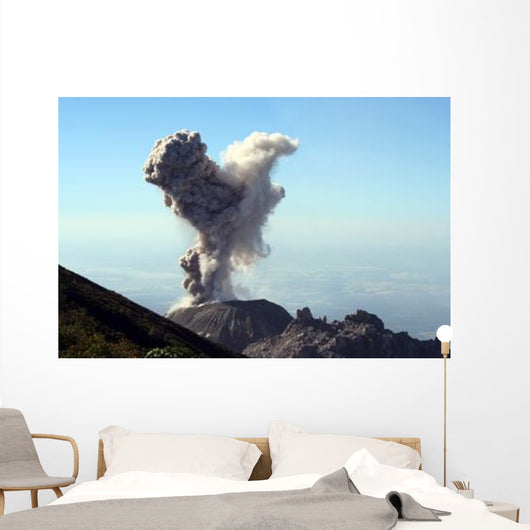 Eruption Ash Cloud from Wall Decal Design 1