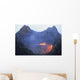 Small Lava Lake Pit Wall Decal
