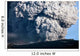 Ash Cloud Erupting from Wall Decal