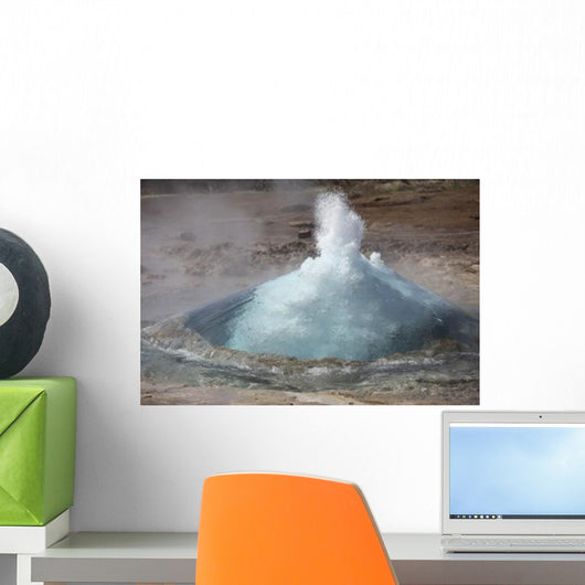 Bursting Water Bubble Onset Wall Decal Design 4