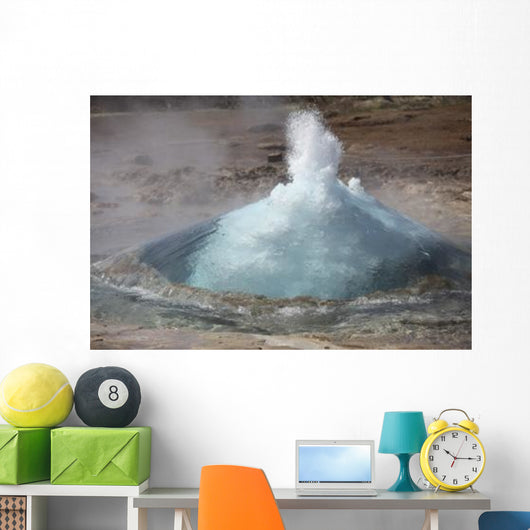 Bursting Water Bubble Onset Wall Decal Design 4