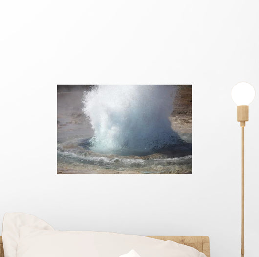 Bursting Water Bubble Onset Wall Decal Design 3