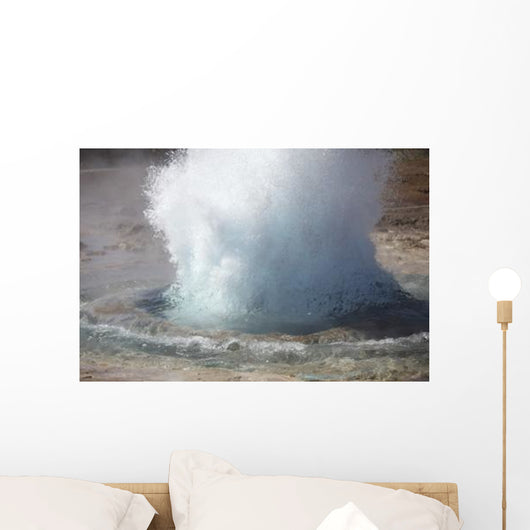 Bursting Water Bubble Onset Wall Decal Design 3