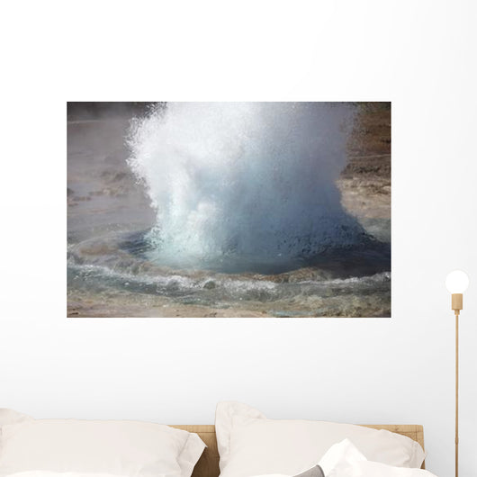 Bursting Water Bubble Onset Wall Decal Design 3