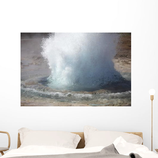 Bursting Water Bubble Onset Wall Decal Design 3