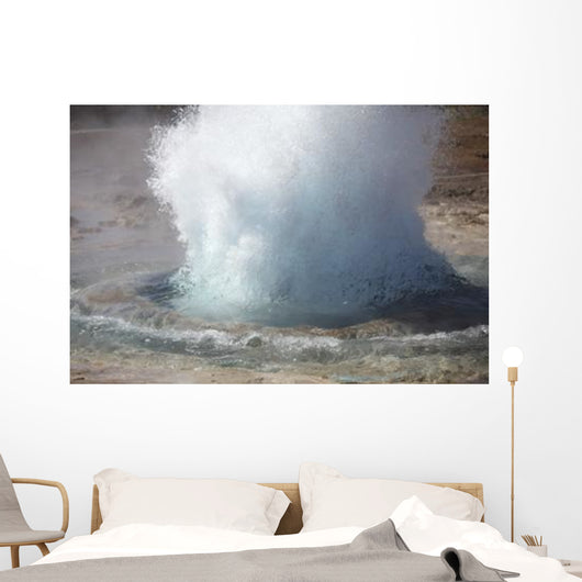 Bursting Water Bubble Onset Wall Decal Design 3
