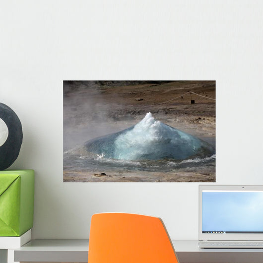 Bursting Water Bubble Onset Wall Decal Design 1