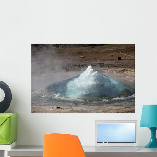 Bursting Water Bubble Onset Wall Decal Design 1