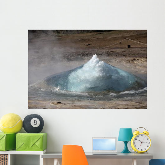 Bursting Water Bubble Onset Wall Decal Design 1