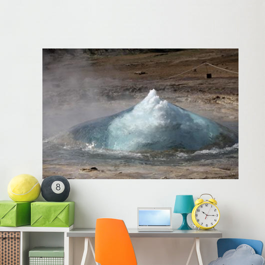 Bursting Water Bubble Onset Wall Decal Design 1