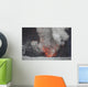 Strombolian Eruption from Vent Wall Decal Design 2