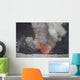 Strombolian Eruption from Vent Wall Decal Design 2