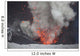 Strombolian Eruption from Vent Wall Decal Design 2