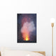 Strombolian Eruption from Vent Wall Decal Design 1