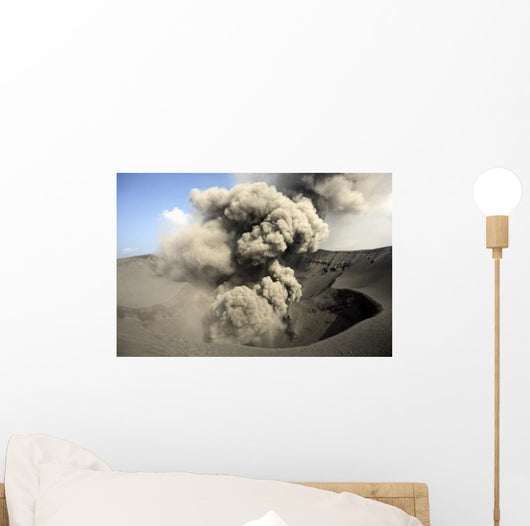 Eruption Volcanic Ash Summit Wall Decal Design 3