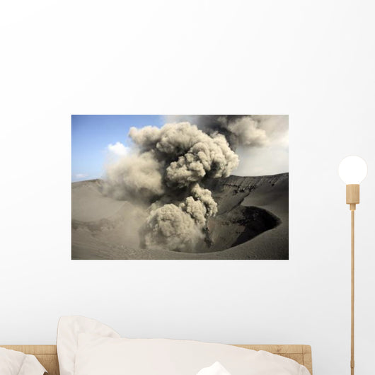 Eruption Volcanic Ash Summit Wall Decal Design 3