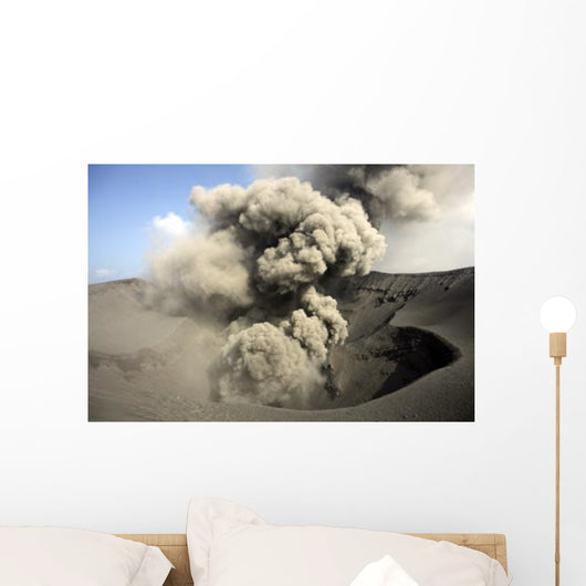 Eruption Volcanic Ash Summit Wall Decal Design 3