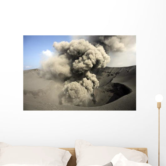 Eruption Volcanic Ash Summit Wall Decal Design 3
